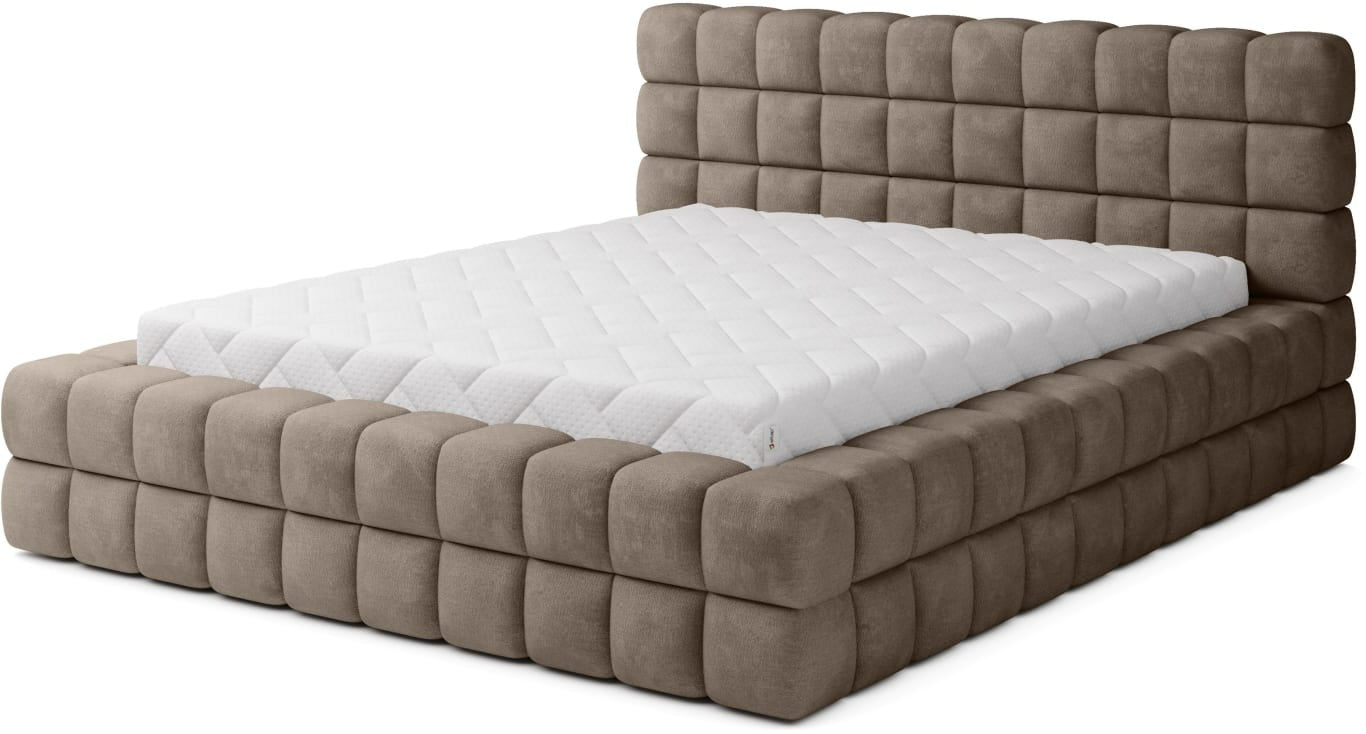 Double Bed East Petersburg | size: Length: 225cm, Width: 184cm, Height: 104cm | color: Amore | image: 0 | variant: 1011040