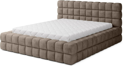 Double Bed East Petersburg | size: Length: 225cm, Width: 184cm, Height: 104cm | color: Amore | image: 0 | variant: 1011040