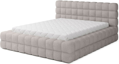 Double Bed East Petersburg | size: Length: 225cm, Width: 184cm, Height: 104cm | color: Jaffray | image: 0 | variant: 1011034