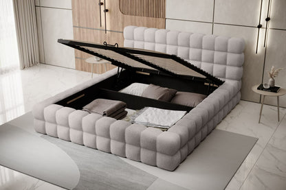 Double Bed East Petersburg | size: Length: 225cm, Width: 184cm, Height: 104cm | color: Jaffray | image: 2 | variant: 1011034