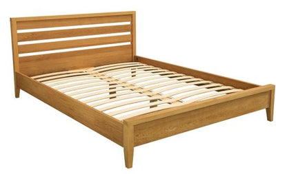 Double Bed East Towcester | size: Length: 211cm, Width: 167cm, Height: 91cm | color: Brown | image: 2 | variant: 1005817