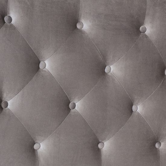 Double Bed East Wycombe | size: Length: 219cm, Width: 171cm, Height: 111cm | color: Gray | image: 5 | variant: 1005008