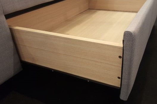 Double Bed East Wycombe | size: Length: 219cm, Width: 171cm, Height: 111cm | color: Gray | image: 6 | variant: 1005008