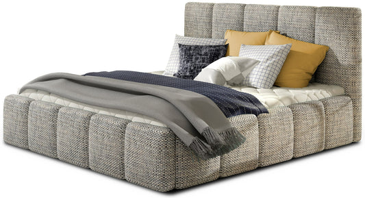 Double Bed Edvige 10 | size: Length: 220cm, Width: 200cm, Height: 93cm | color: Berlin | image: 1 | variant: 1007722