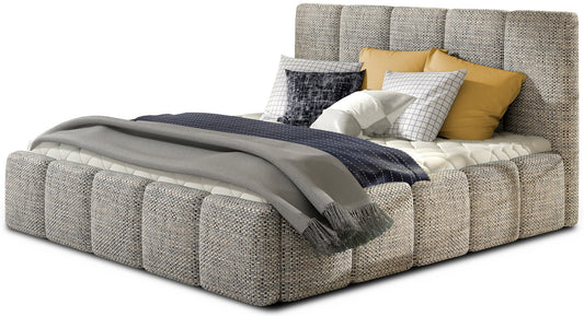 Double Bed Edvige 3 | size: Length: 220cm, Width: 160cm, Height: 93cm | color: Berlin | image: 0 | variant: 1007604
