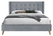 Double Bed Las Vegas | size: Length: 219cm, Width: 172cm, Height: 113cm | color: Gray | image: 0 | variant: 1003364