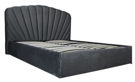 Double Bed Orebro | size: Length: 220cm, Width: 187cm, Height: 120cm | color: Gray | image: 1 | variant: 1005659