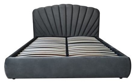 Double Bed Orebro | size: Length: 220cm, Width: 187cm, Height: 120cm | color: Gray | image: 2 | variant: 1005853