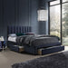 Double Bed Tenby | size: Length: 215cm, Width: 165cm, Height: 111cm | color: Blue | image: 1 | variant: 1001742