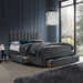 Double Bed Tenby | size: Length: 215cm, Width: 165cm, Height: 111cm | color: Gray | image: 1 | variant: 1001743