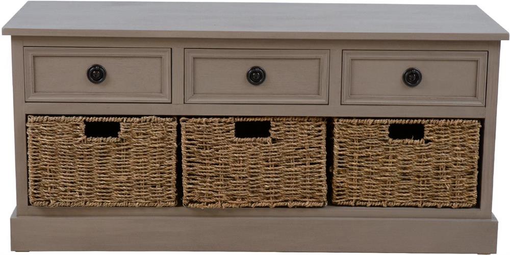 Dresser Charleston | size: Length: 39cm, Width: 107cm, Height: 50cm | color: Gray | image: 2 | variant: 1006253