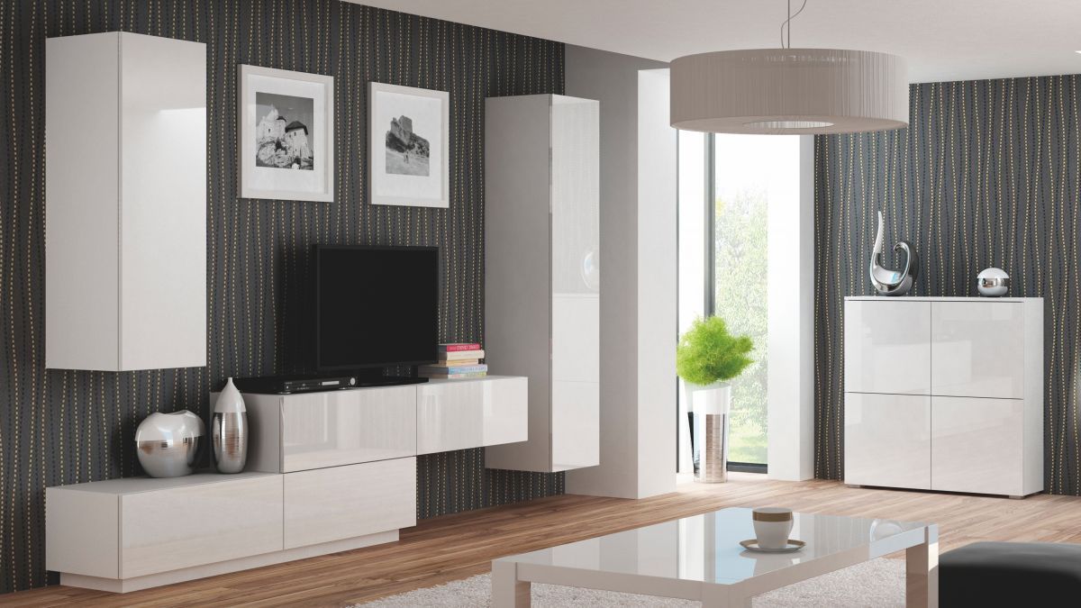 Dresser East Ancona | size: Width: 100cm, Height: 100cm, Depth: 29cm | color: White | image: 2 | variant: 1006634