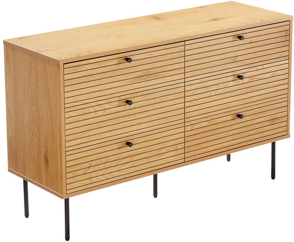 Dresser East Le Havre | size: Length: 40cm, Width: 120cm, Height: 75cm | color: Oak | image: 2 | variant: 1006341