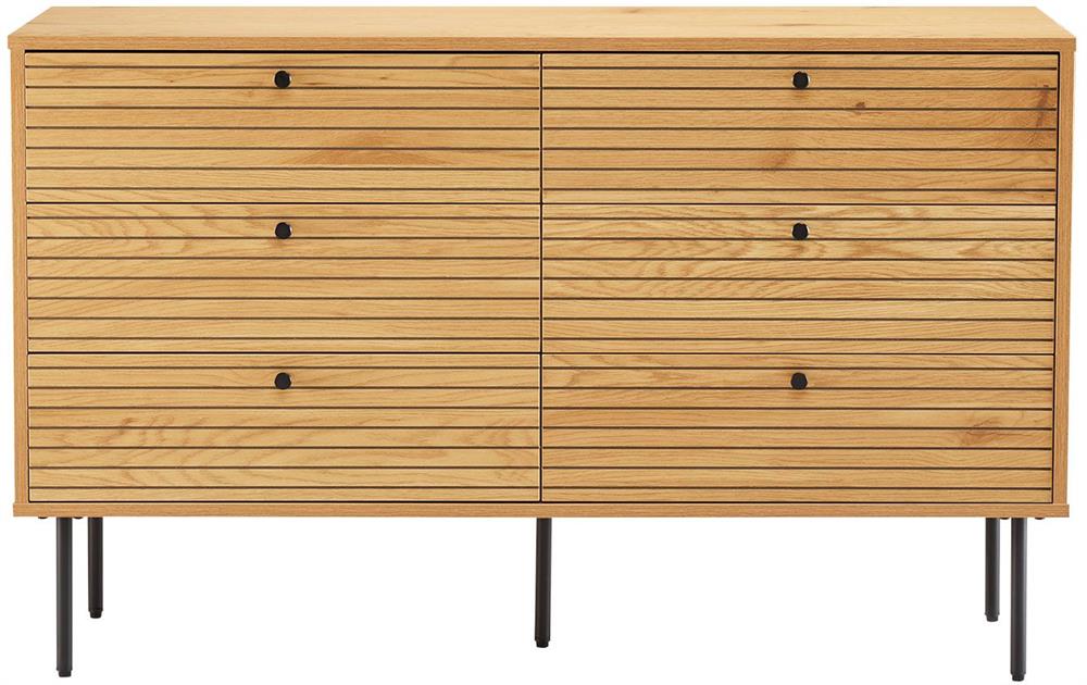 Dresser East Le Havre | size: Length: 40cm, Width: 120cm, Height: 75cm | color: Oak | image: 3 | variant: 1006341