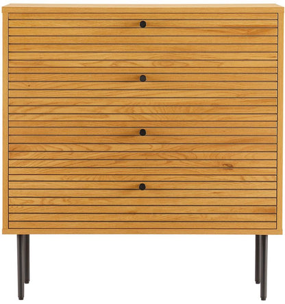 Dresser East Le Havre | size: Length: 40cm, Width: 80cm, Height: 85cm | color: Oak | image: 3 | variant: 1006346