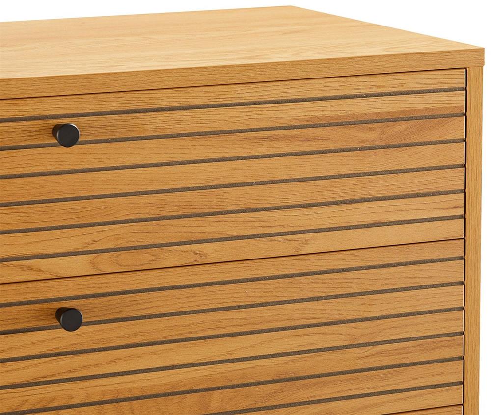 Dresser East Le Havre | size: Length: 40cm, Width: 80cm, Height: 85cm | color: Oak | image: 6 | variant: 1006346