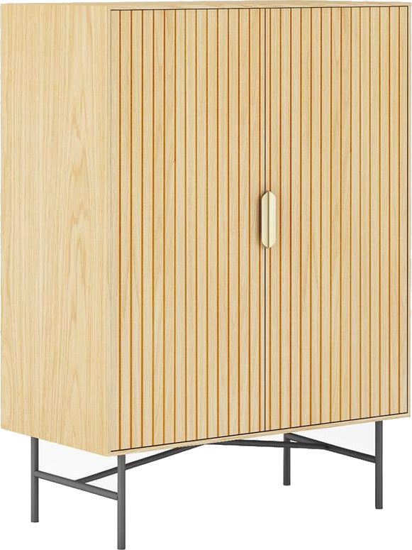 Dresser East Panevezys | size: Length: 40cm, Width: 80cm, Height: 110cm | color: Oak | image: 1 | variant: 1006073