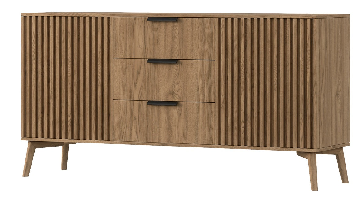 Dresser Entsian | size: Length: 40cm, Width: 150cm, Height: 72cm | color: Oak | image: 0 | variant: 1017060