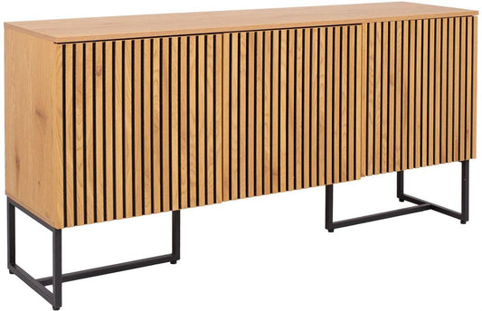 Dresser Hampton | size: Length: 40cm, Width: 160cm, Height: 80cm | color: Oak | image: 1 | variant: 1017664