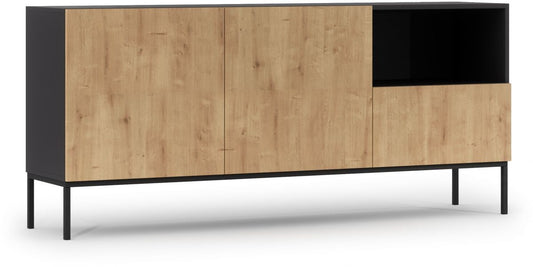 Dresser Lanzzi 5 | size: Length: 40cm, Width: 180cm, Height: 80cm | color: Oak | image: 0 | variant: 1012656