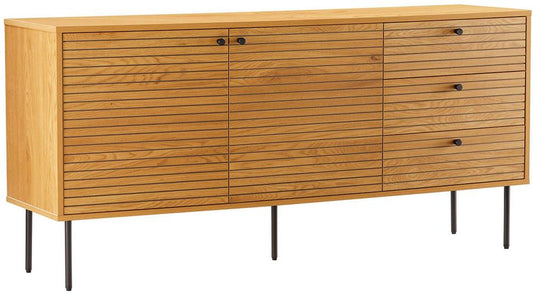 Dresser Line | size: Length: 40cm, Width: 150cm, Height: 74cm | color: Oak | image: 1 | variant: 1017660