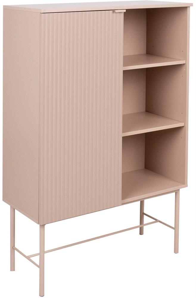 Dresser Milton | size: Length: 35cm, Width: 82cm, Height: 130cm | color: Pink | image: 1 | variant: 1006343