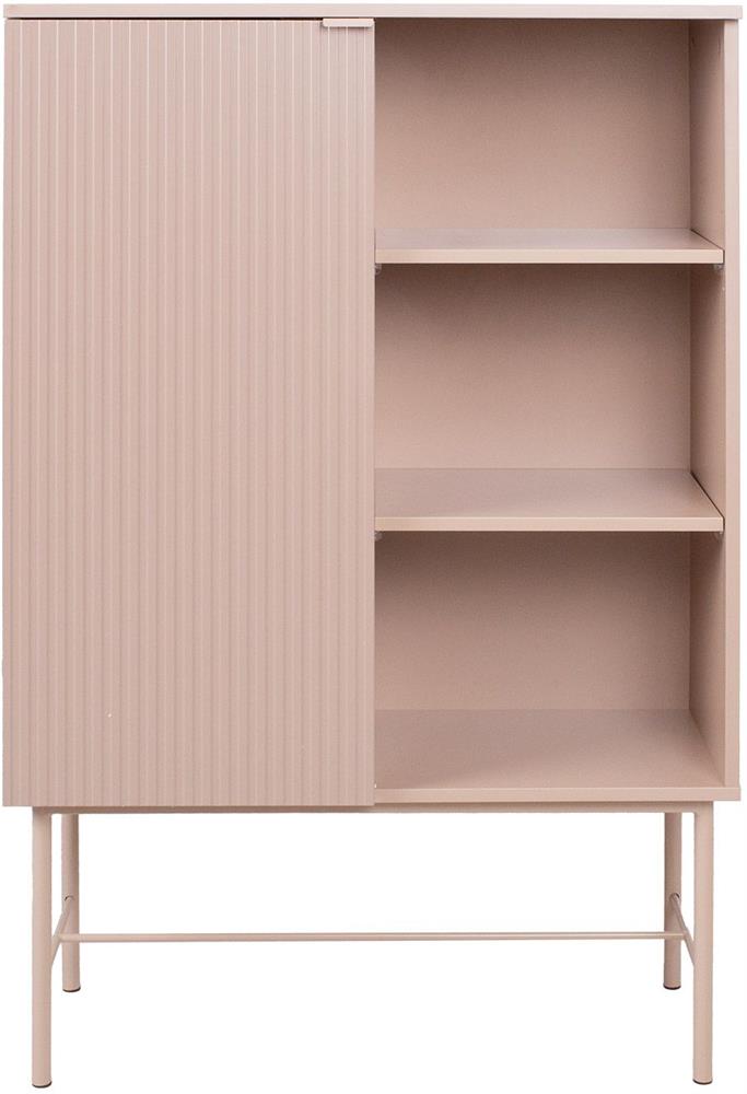 Dresser Milton | size: Length: 35cm, Width: 82cm, Height: 130cm | color: Pink | image: 2 | variant: 1006343