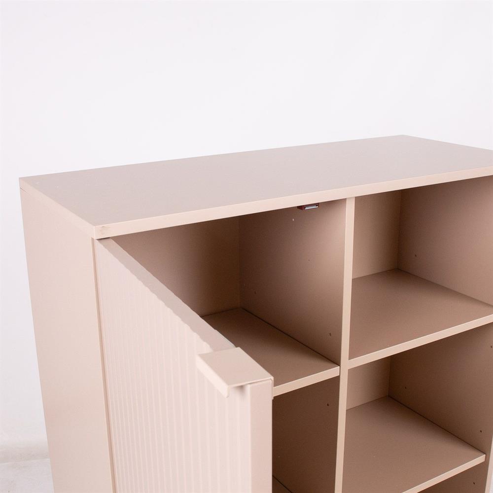 Dresser Milton | size: Length: 35cm, Width: 82cm, Height: 130cm | color: Pink | image: 5 | variant: 1006343