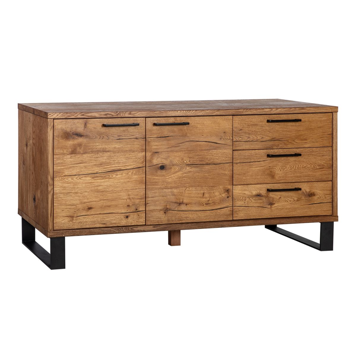 Dresser Rotterdam | size: Width: 175cm, Height: 73cm, Depth: 45cm | color: Natural | image: 1 | variant: 1010843