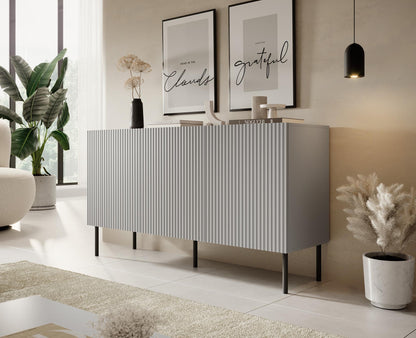 Dresser West Halstead | size: Length: 42cm, Width: 150cm, Height: 81cm | color: Gray | image: 2 | variant: 1007333