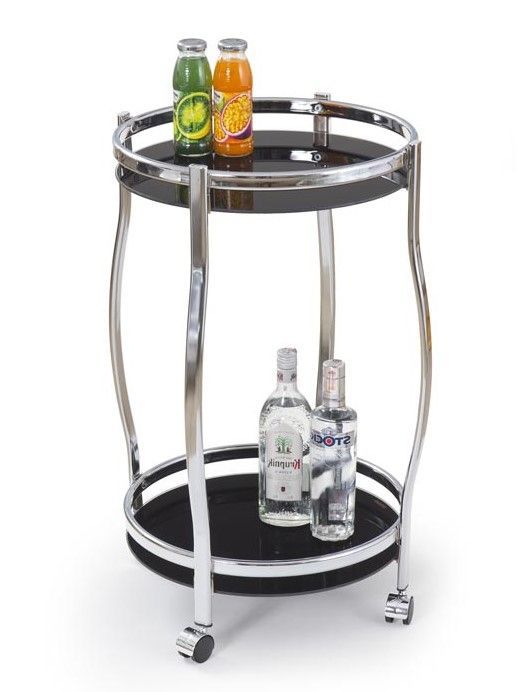 East Yangon Table East Yangon | size: Length: 42cm, Width: 42cm, Height: 71cm, Diameter: 42cm | color: Black/Grey | image: 1 | variant: 1006888