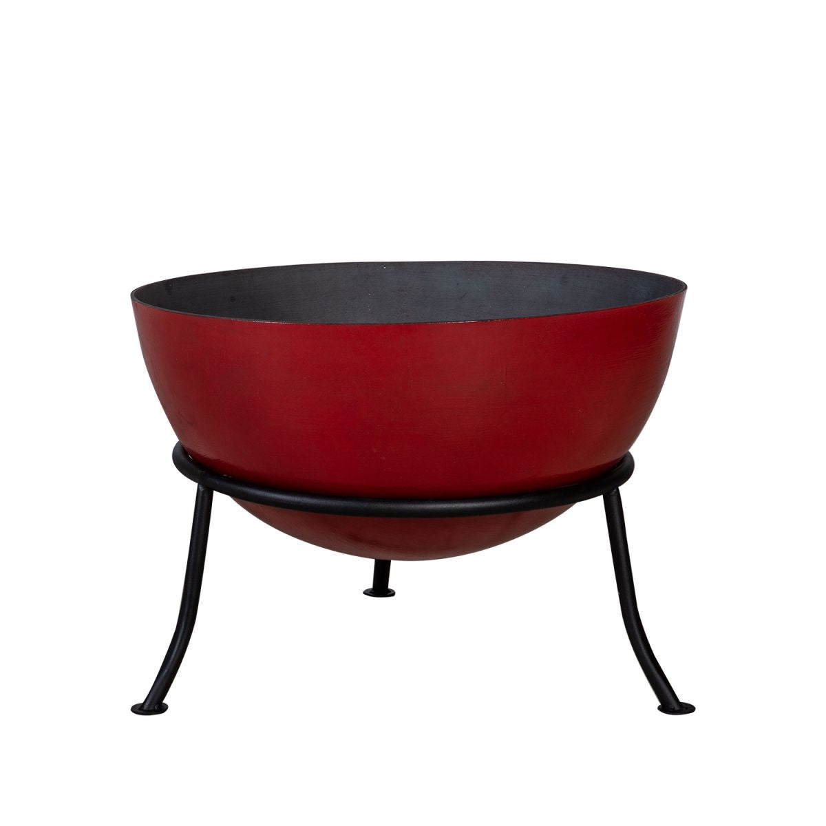 Fireplace Warm Seeker | size: Height: 43cm, Diameter: 60cm | color: Red | image: 1 | variant: 1005305