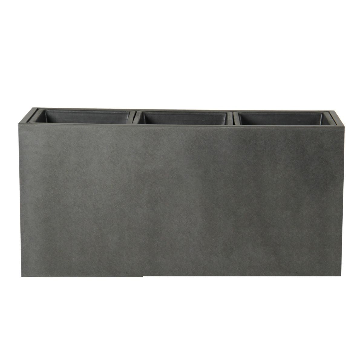 Flower Box Norton | size: Length: 95.5cm, Width: 34.5cm, Height: 46cm | color: Gray | image: 1 | variant: 1005268