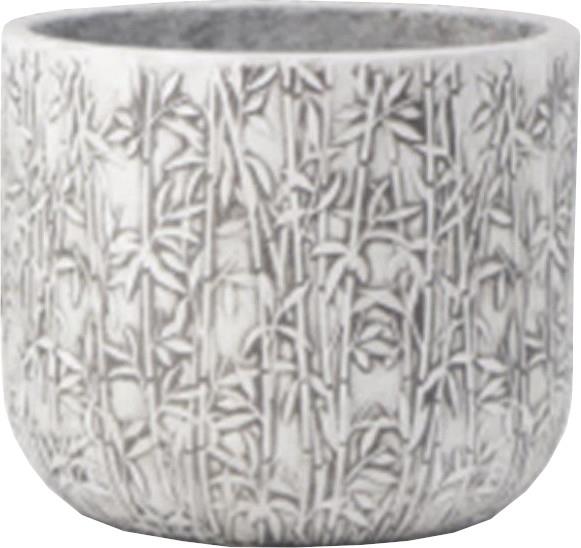 Flower Pot Louna 2 | size: Length: 37cm, Width: 37cm, Height: 30cm | color: Gray | image: 1 | variant: 1016987