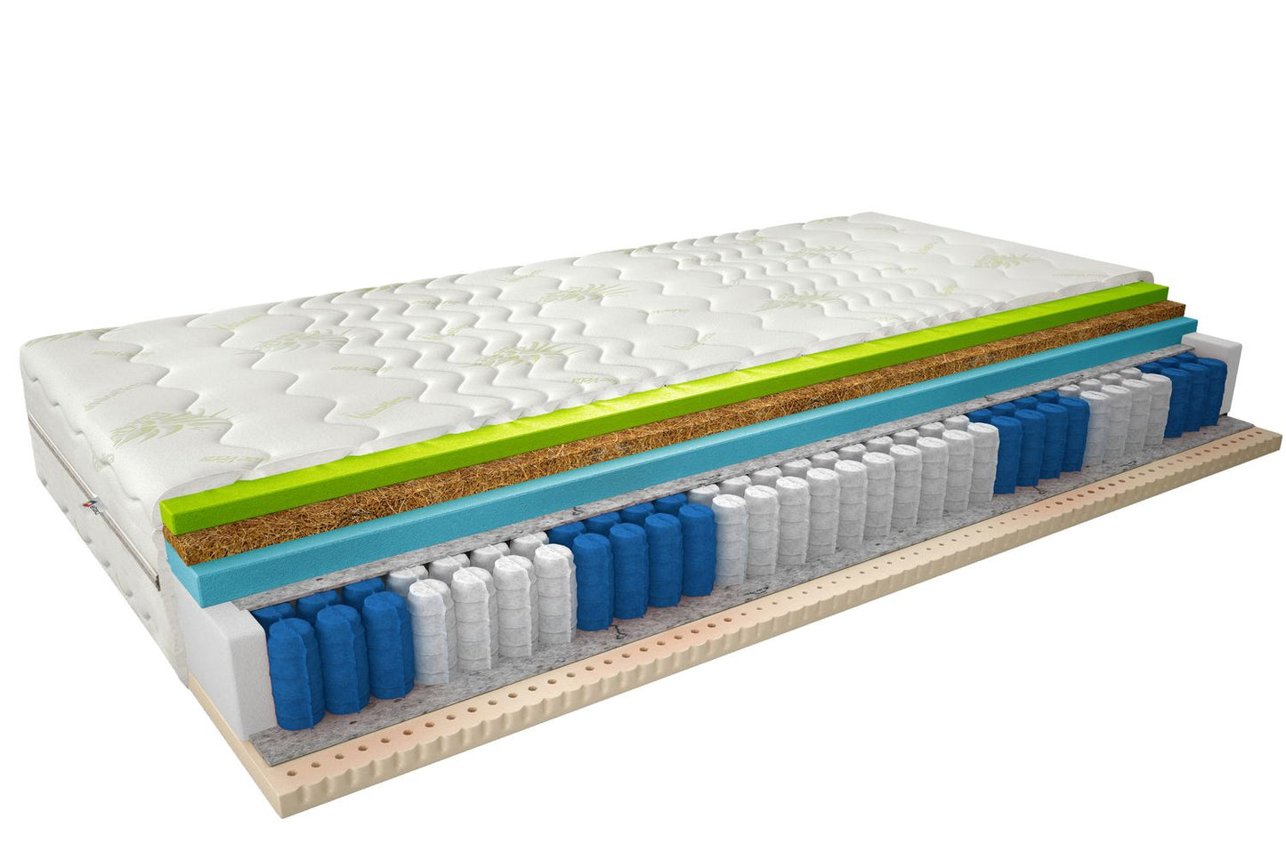 Foam Mattress East Bargoed 16 | size: Length: 200cm, Width: 140cm | image: 1 | variant: 1014930