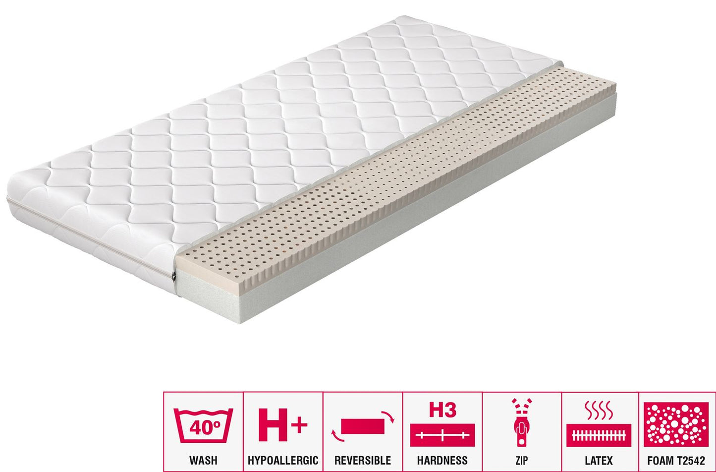 Foam Mattress Moska 15 | size: Length: 200cm, Width: 140cm | image: 2 | variant: 1013571