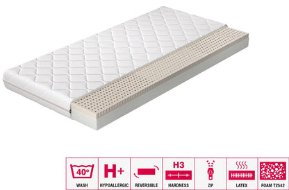 Foam Mattress Vibo Valentia 15 | size: Length: 200cm, Width: 140cm | image: 2 | variant: 1014551