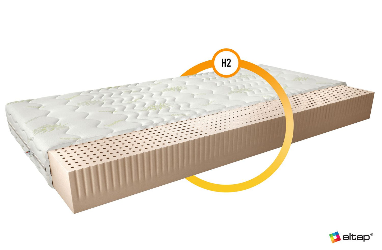 Foam Mattress West Bordeaux 16 | size: Length: 200cm, Width: 140cm | image: 2 | variant: 1014482