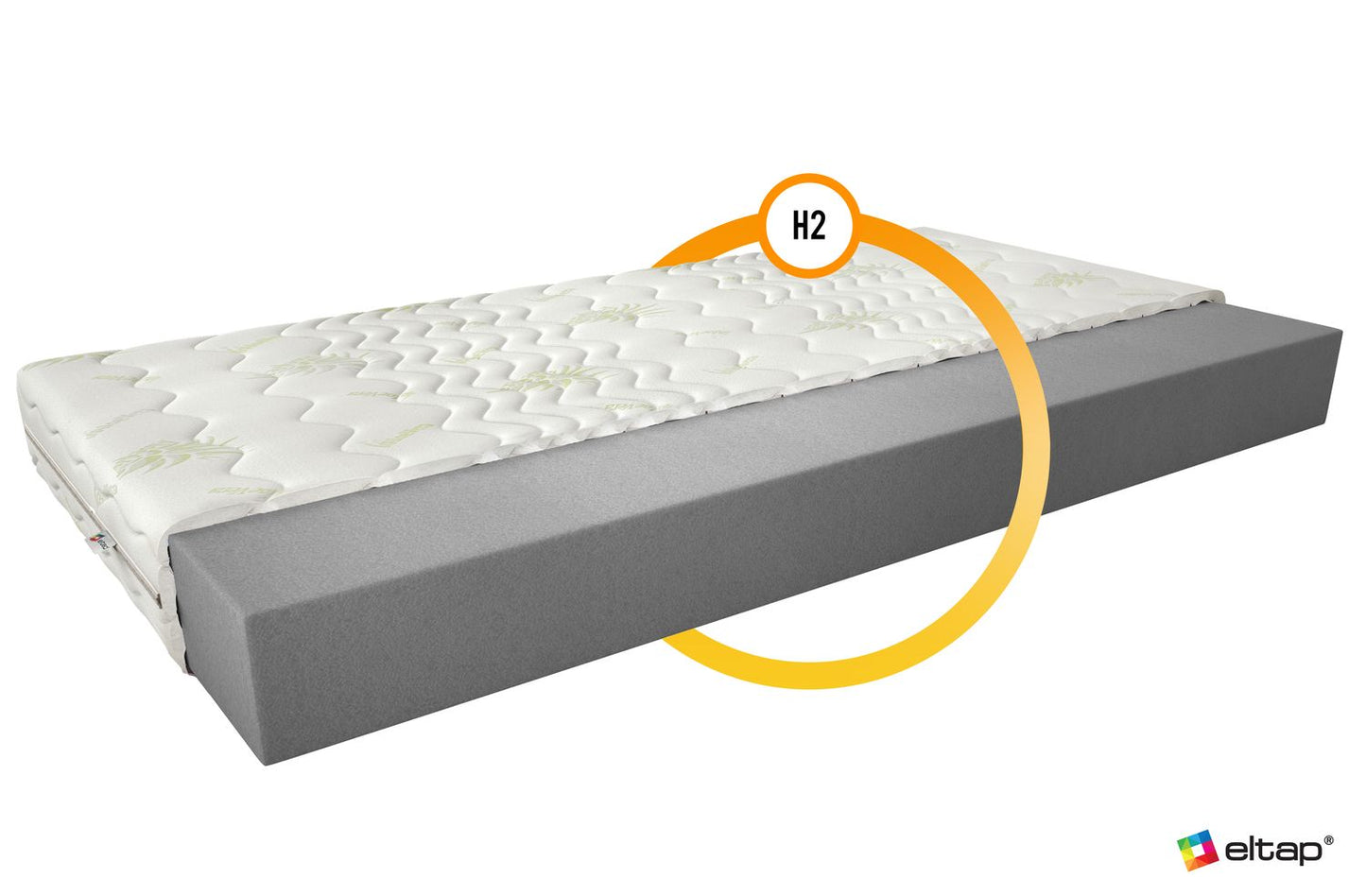 Foam Mattress West Porth 16 | size: Length: 200cm, Width: 140cm | image: 2 | variant: 1014755