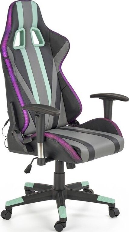 Gaming Chair East Tamworth | size: Width: 68cm, Height: 121cm, Depth: 69cm | color: Multicolored | image: 1 | variant: 1007047