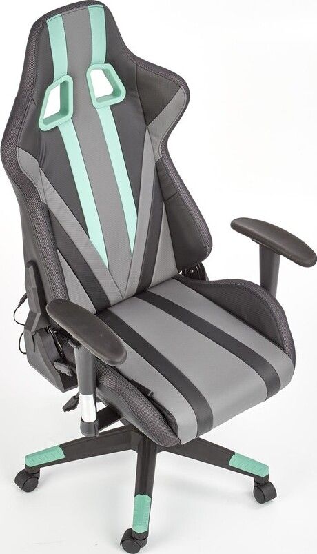 Gaming Chair Factor | size: Width: 68cm, Height: 121cm, Depth: 69cm | color: Multicolored | image: 7 | variant: 1011587