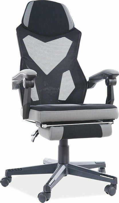 Gaming Chair West Savona | size: Width: 56cm, Height: 120cm, Depth: 48cm | color: Black | image: 1 | variant: 1007910