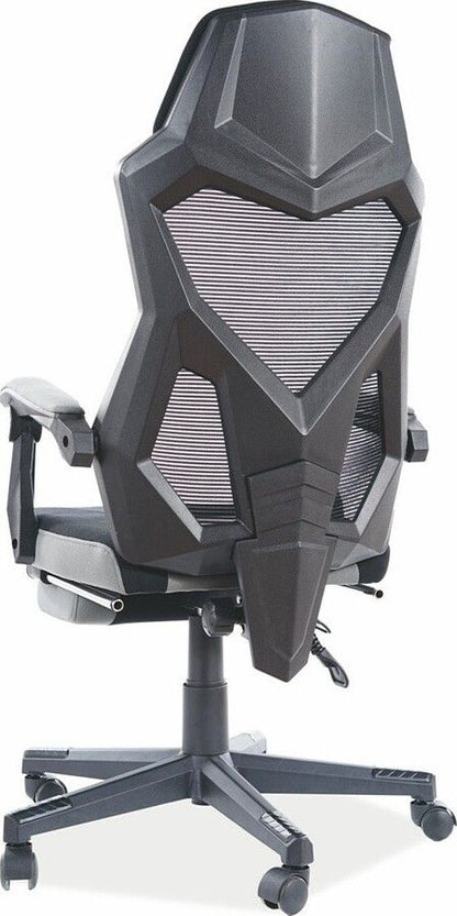 Gaming Chair West Savona | size: Width: 56cm, Height: 120cm, Depth: 48cm | color: Black | image: 2 | variant: 1007910