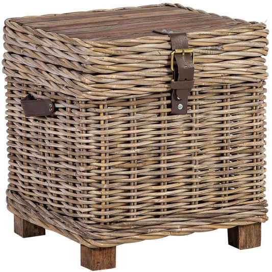 Garden Box East Malaga | size: Length: 42cm, Width: 42cm, Height: 43cm | color: Brown | image: 1 | variant: 1006225