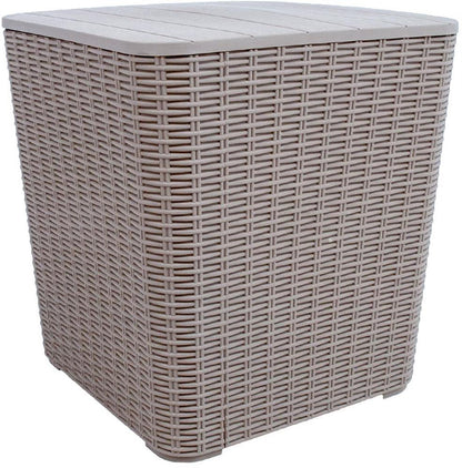 Garden Box East Santiago | size: Length: 39cm, Width: 39cm, Height: 42cm | color: Gray | image: 1 | variant: 1006227