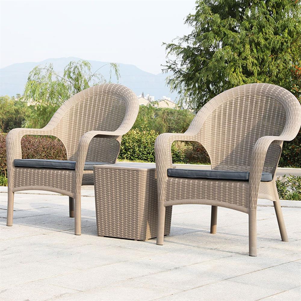 Garden Box East Santiago | size: Length: 39cm, Width: 39cm, Height: 42cm | color: Gray | image: 6 | variant: 1006227