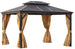 Garden Canopy Addlestone | size: Length: 300cm, Width: 400cm, Height: 270cm | color: Brown/Beige | image: 1 | variant: 1000697