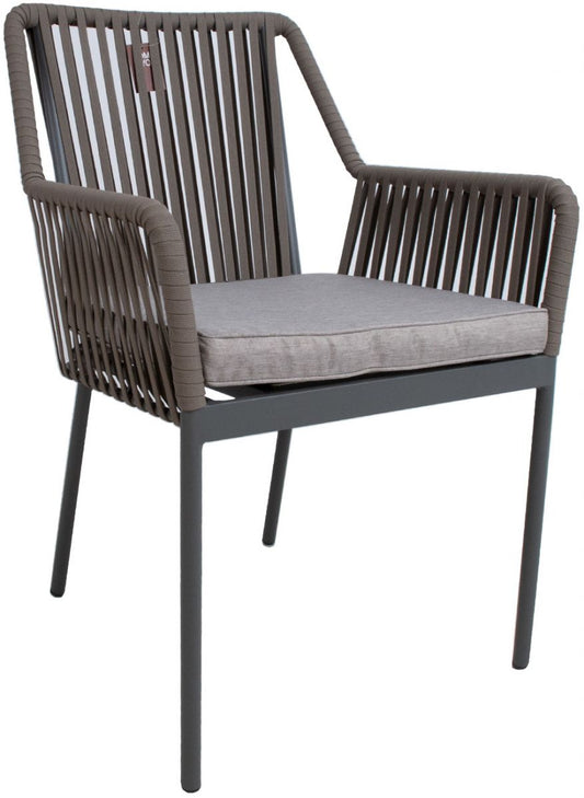 Garden Chair Andros | color: Brown/Grey | image: 1 | variant: 1012225
