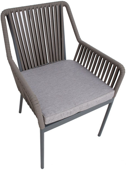 Garden Chair Andros | color: Brown/Grey | image: 5 | variant: 1012225