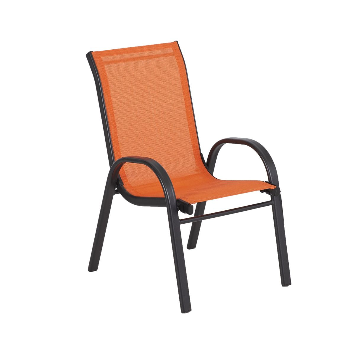 Garden Chair Bracknell | size: Width: 46cm, Height: 59cm | color: Orange | image: 1 | variant: 1000616